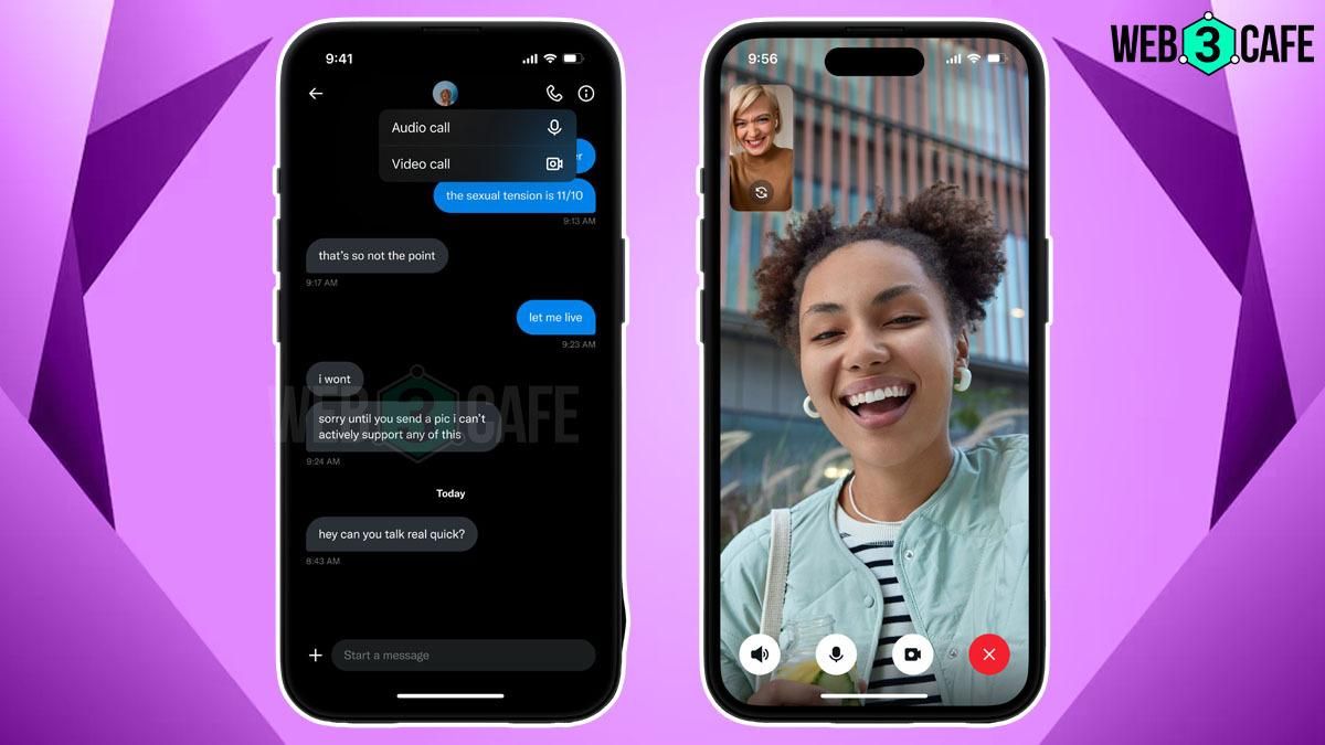 X CEO confirms video and audio calls feature 