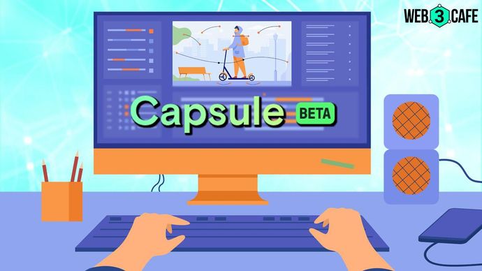 Capsule's AI powered video editing tool
