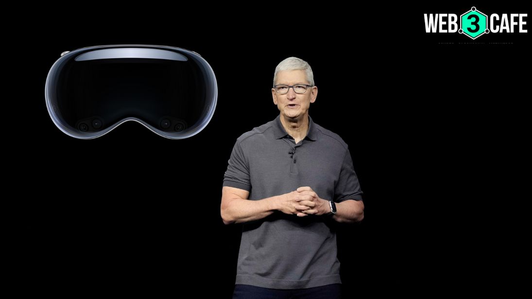 Tim Cook ready to embrace new technology with the Apple Vision Pro headset Tim Cook ready to embrace new technology with the Apple Vision Pro headset