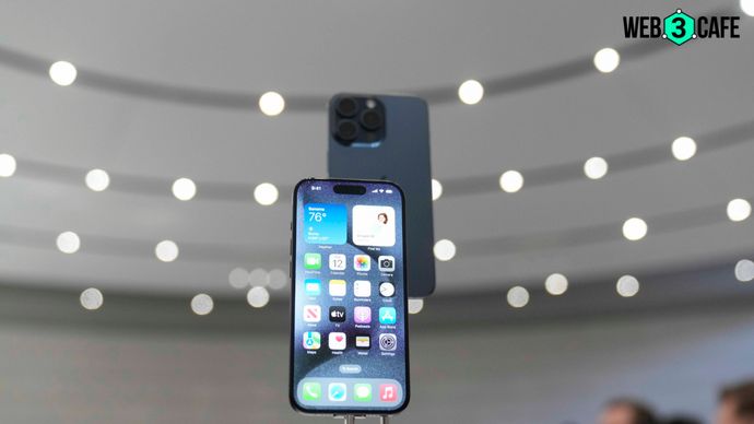 Apple’s new titanium-finish iPhone 15