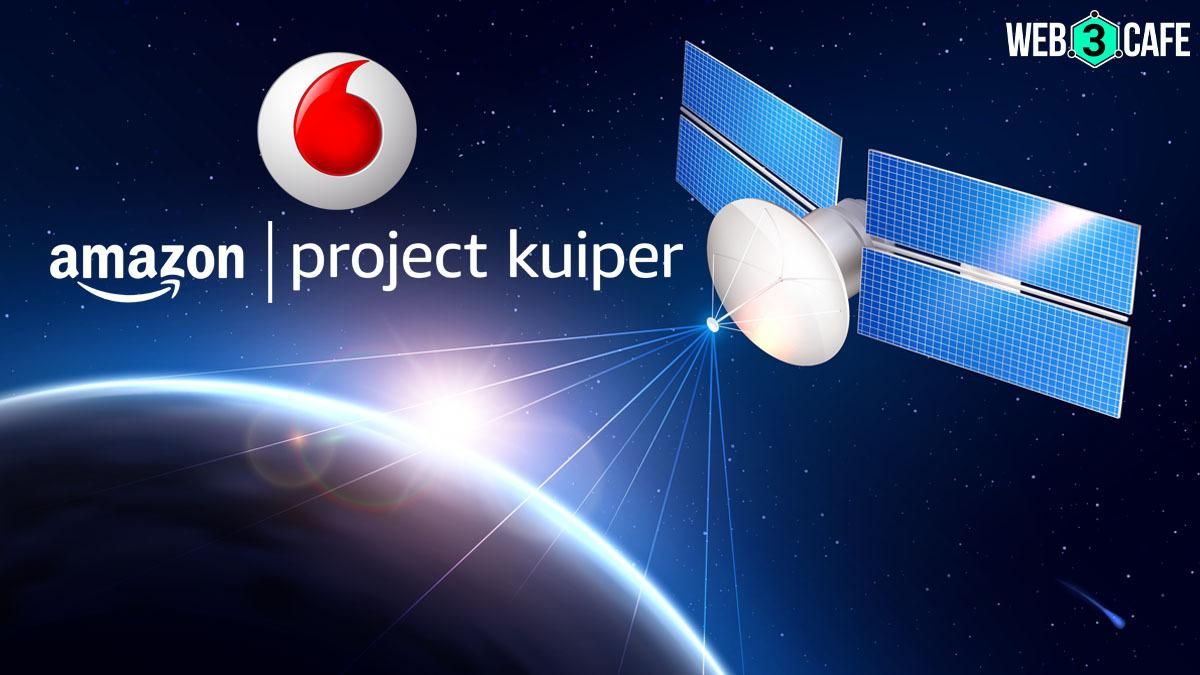 Vodafone partners with Amazon's Kuiper to boost 5G connectivity