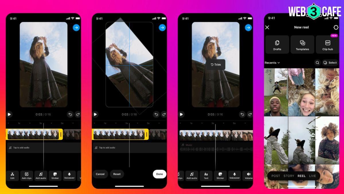 Instagram new updates & AI features for reels & stories