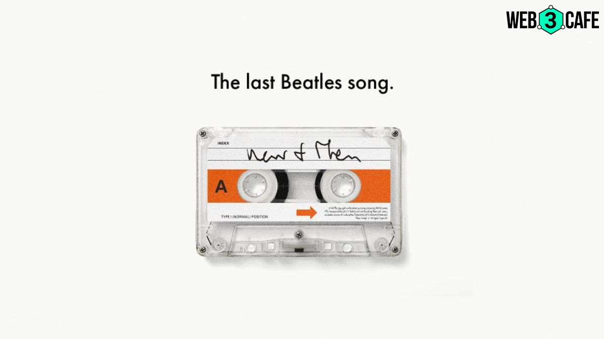 The release of "Now And Then"  Picture credit : The Beatles