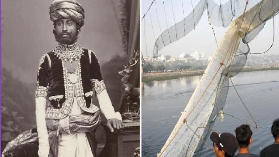 किस राजा ने बनवाया था मोरबी केबल ब्रिज ?