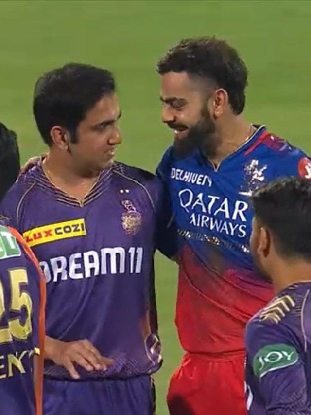IPL 2024: Kohli-Gambhir નો ઝગડો ખતમ? મેદાન પર એકબીજાને ગળે લાગ્યા