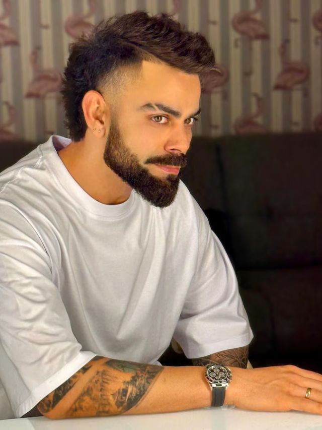 IPL પહેલા Virat Kohli નો નવો લૂક, હેરકટ જોઈને ફેન્સ હેરાન