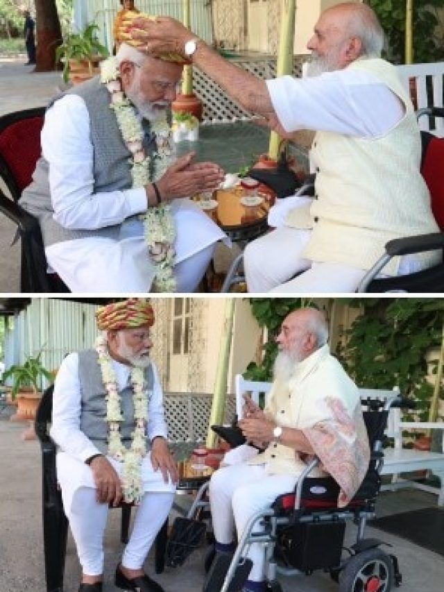 ક્ષત્રિયોના વિરોધ વચ્ચે PM મોદીની જામસાહેબ સાથે સૂચક મુલાકાત