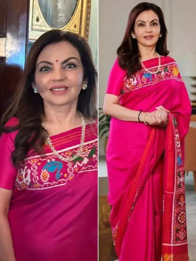 અમેરિકામાં નીતા અંબાણીએ પાટણની પટોળા સાડીમાં વટ પાડી દીધો, જુઓ તસવીરો