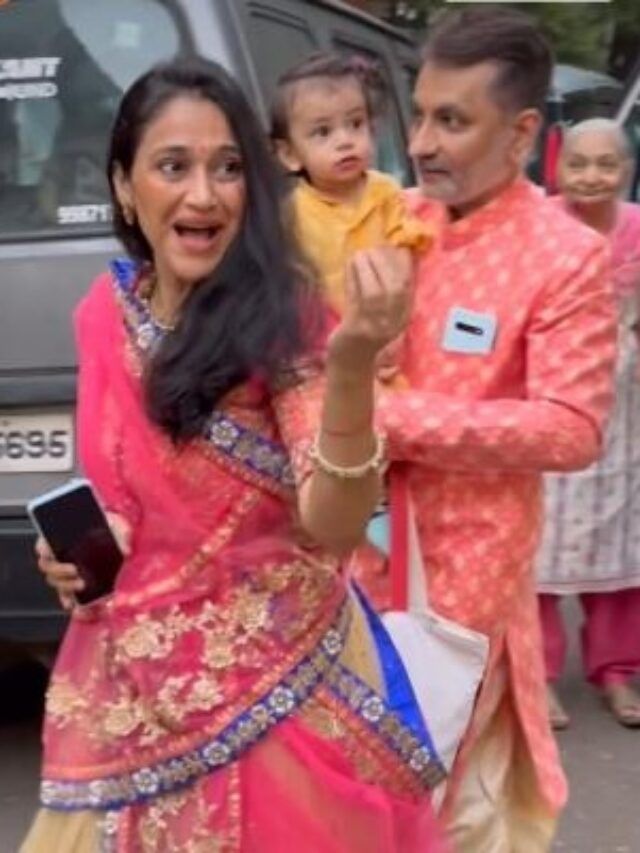 6 વર્ષથી ઈન્ડસ્ટ્રીથી ગાયબ 'દયાબેન', પતિ-દીકરી સાથે દેખાઈ, આટલો બદલાઈ ગયો લૂક