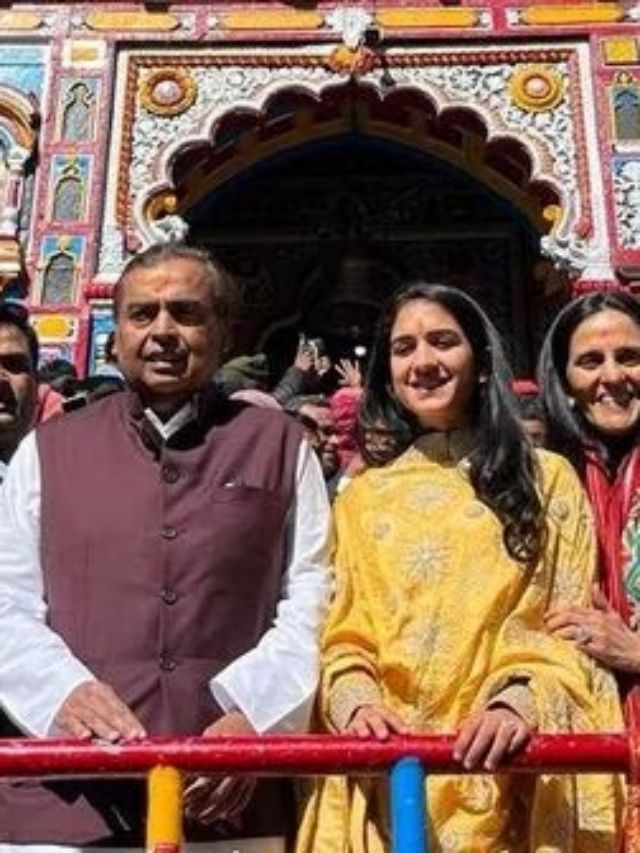 Mukesh Ambani ફરી બદ્રીનાથના શરણોમાં, સાથે દેખાઈ રાધિકા મર્ચન્ટ...