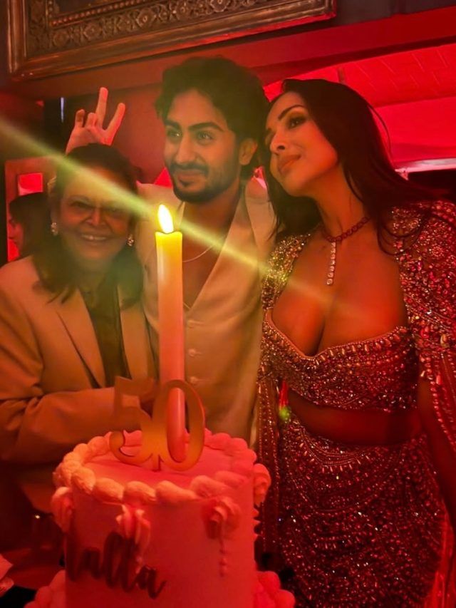 How Malaika Arora turned 50 in style