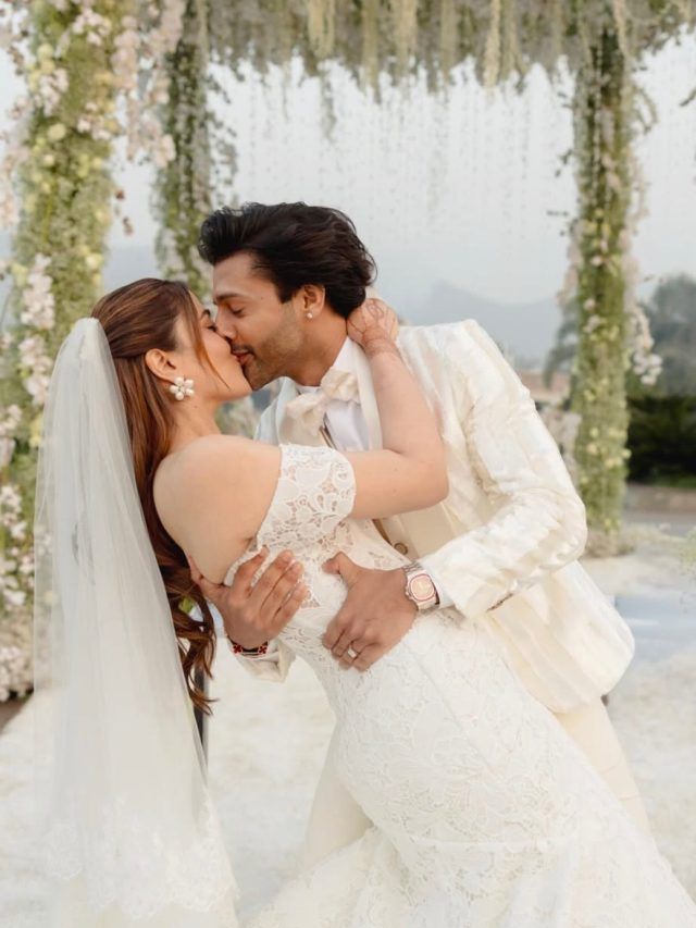 Nupur Sanon and Stebin Ben's wedding looks