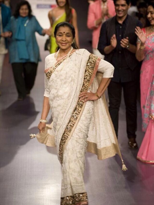 Revisiting Asha Bhosle's legendary love for sarees