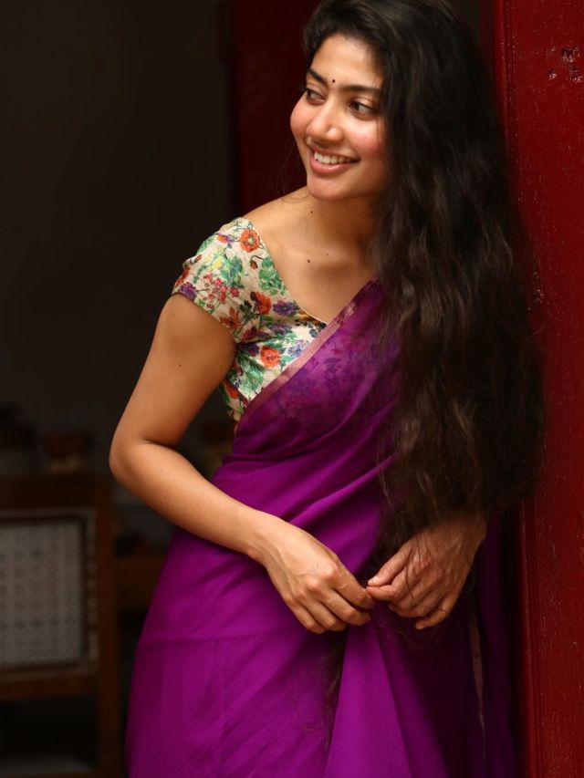 Sai Pallavi's stunning saree style