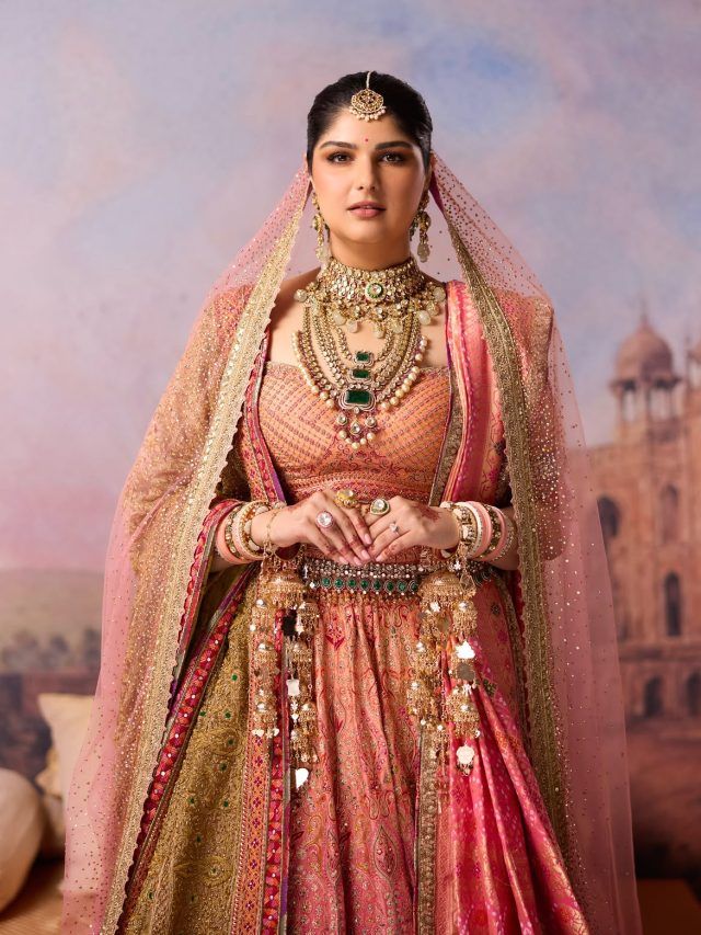 Anshula Kapoor's traditional wedding looks with a twist