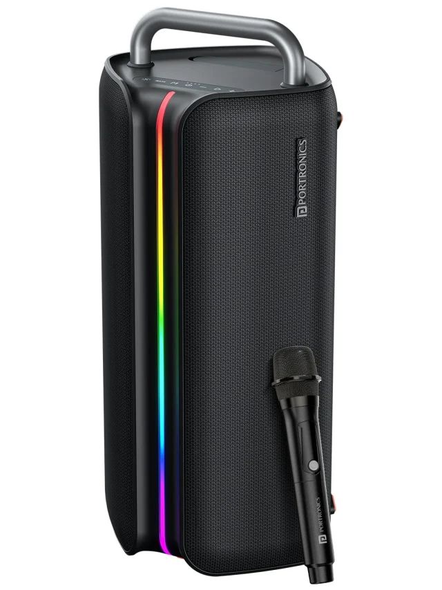 Portronics Nebula X: 150W का पावरफुल ऑडियो आउटपुट