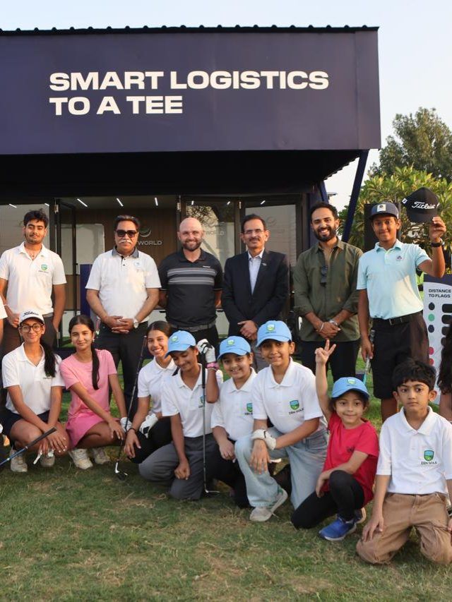 जूनियर गोल्फ के लिए डीपी वर्ल्ड का क्लबहाउस