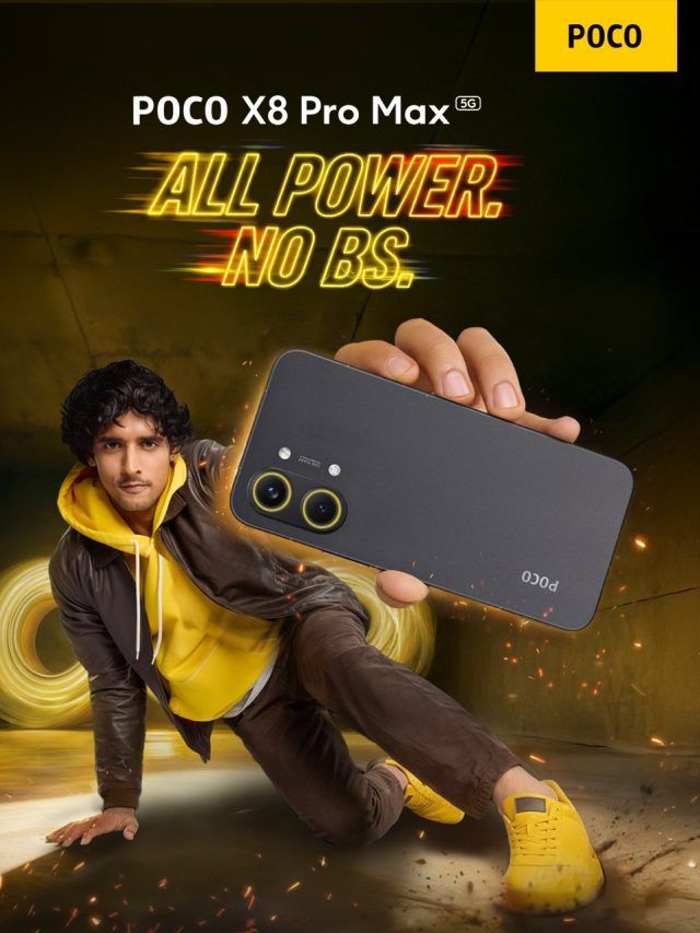 9000mAh बैटरी वाला POCO X8 Pro Max भारत में लॉन्च