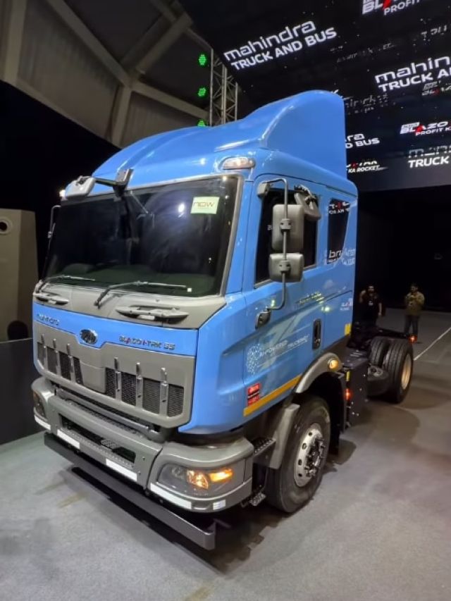 Mahindra का इंटेलिजेंट ट्रक BLAZO i-TRK लॉन्च