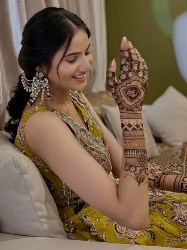 आदेश बांदेकरांच्या होणाऱ्या सुनेचा थाटात पार पडला मेहंदी सोहळा! सोहमची होणारी बायको तर...