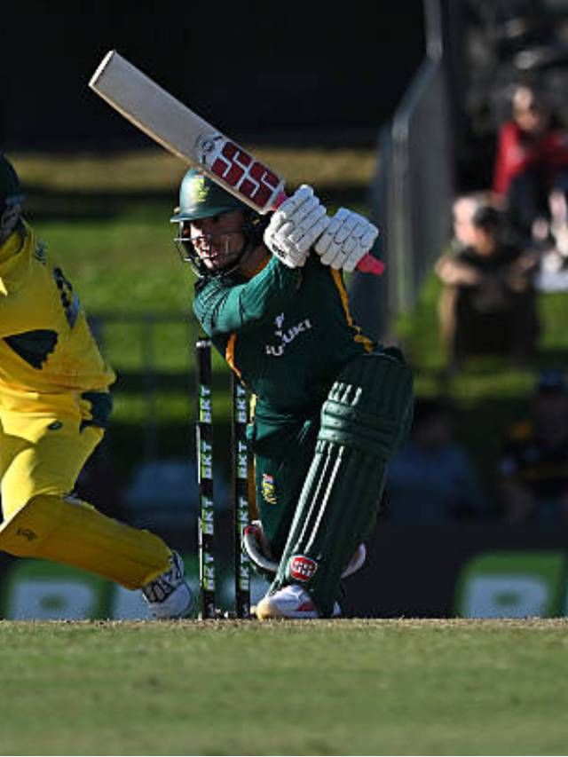 Matthew Breetzke breaks massive record with gritty half-century against Australia in 1st ODI