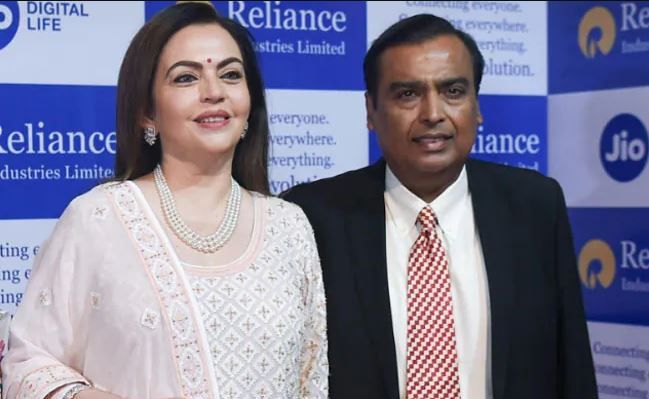 Mukesh Ambani Nita Ambani