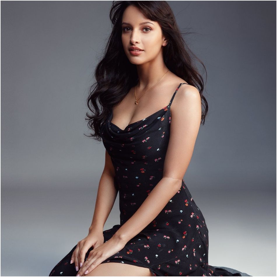 Tripti dimri in black dress looking bold