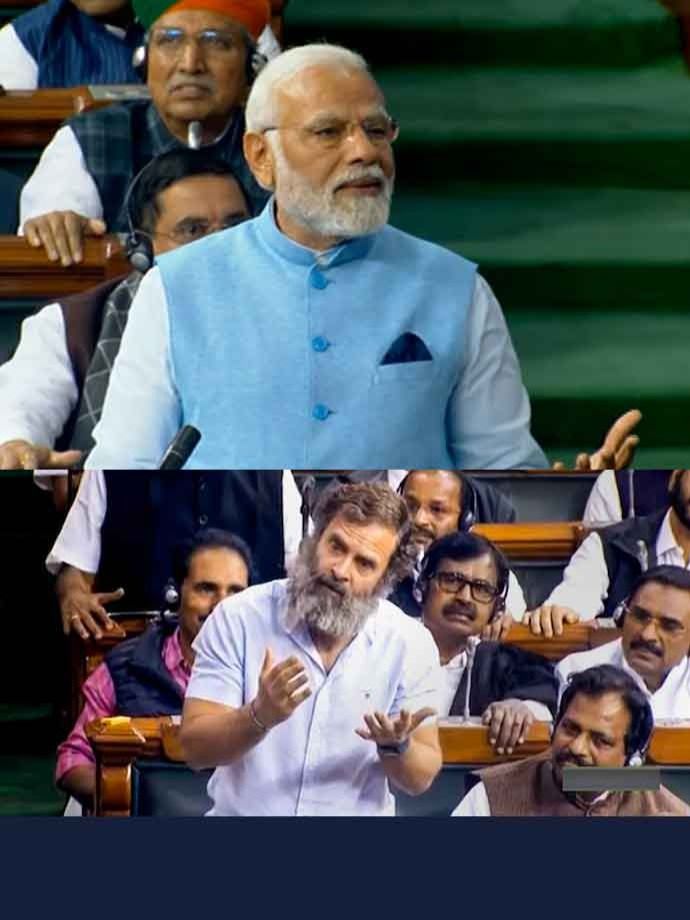 What PM Modi Said In Lok Sabha After Rahul Gandhi Raised Adani-Hindenburg Issue