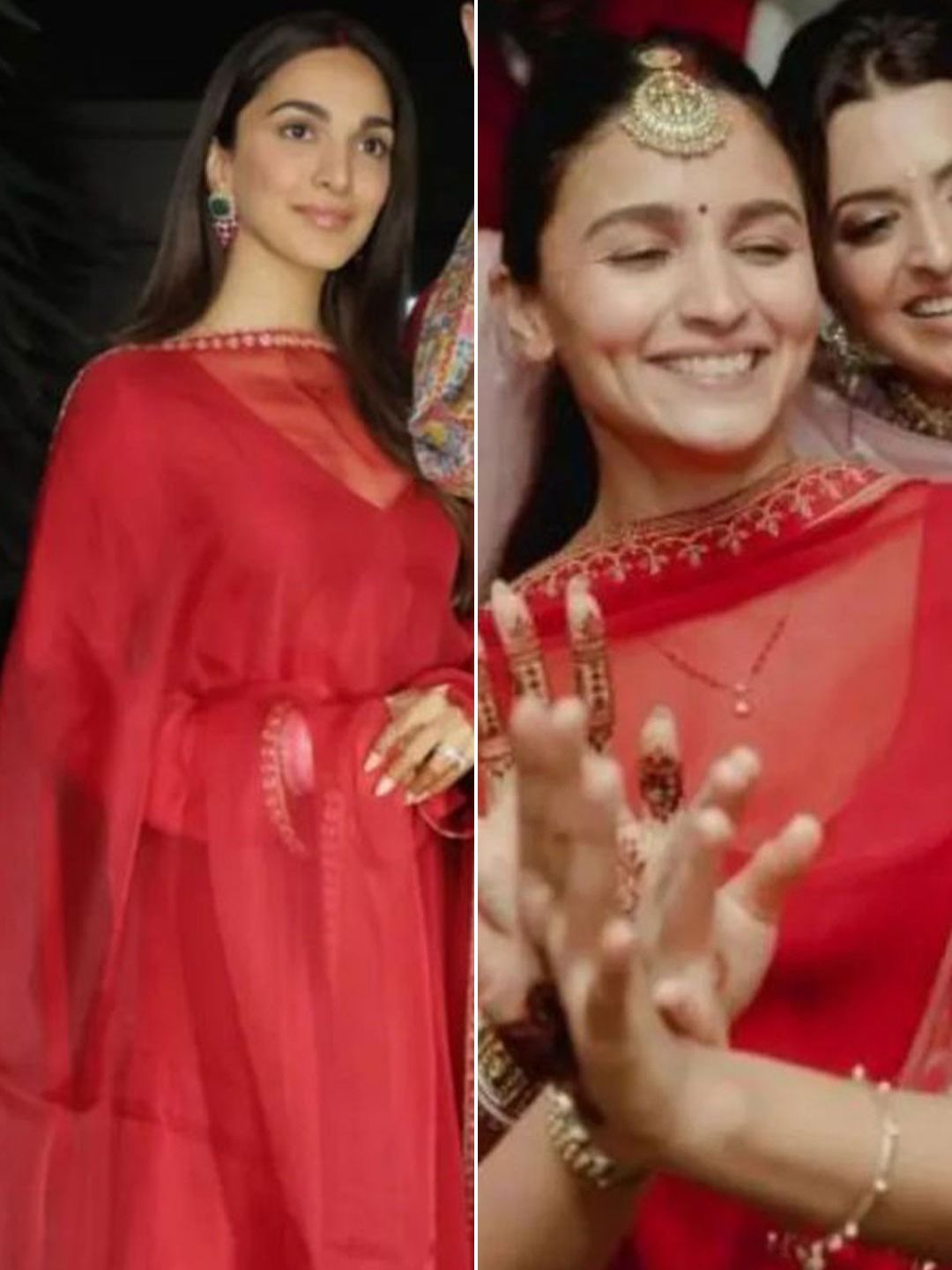 कियारा ने आलिया भट्ट को किया कॉपी? शादी के बाद पहना वैसा ही लाल सूट