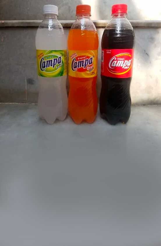 campa orange, campa cola, campa lime