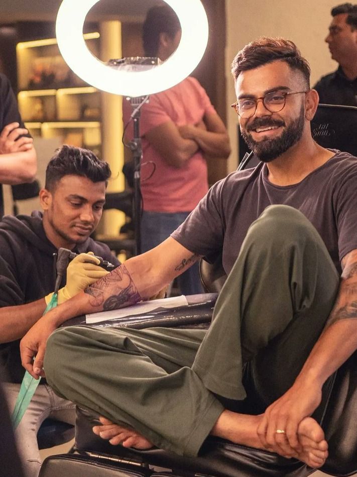Virat Kohli's latest tattoo represents his 'spirituality'; check out other Indian cricketers who got inked