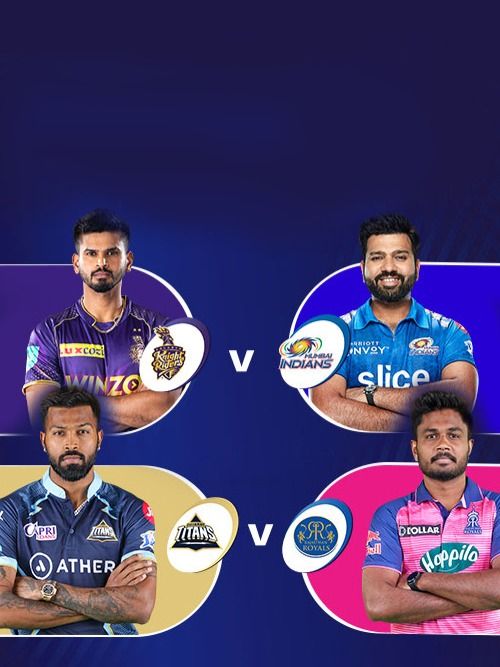 IPL 2023: Rohit Sharma-led Mumbai Indians vs Nitish Rana-led Kolkata Knight Riders, Hardik Pandya-led GT vs Sanju Samson-led RR match today, Players, Match timings, toss; Highlights from RCB vs DC, LSG vs PBKS