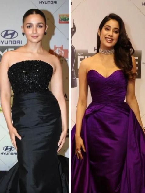 आलिया से जाह्नवी तक...फिल्मफेयर अवॉर्ड्स में इतनी स्टाइलिश बनकर पहुंची हीरोइनें