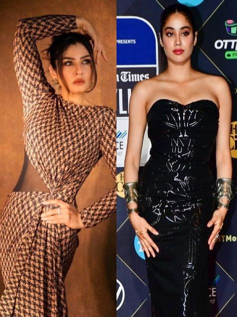 रवीना टंडन से जाह्नवी तक ग्लैमरस लुक में दिखीं ये हीरोइनें, जानें कौन लगा सबसे सुंदर