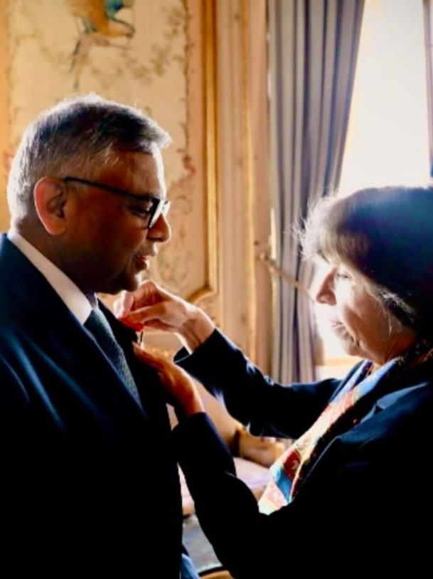 Tata Sons' N Chandrasekaran conferred France’s highest order of merit; Ratan Tata, Azim Premji, other Indian businessmen honoured by foreign countries