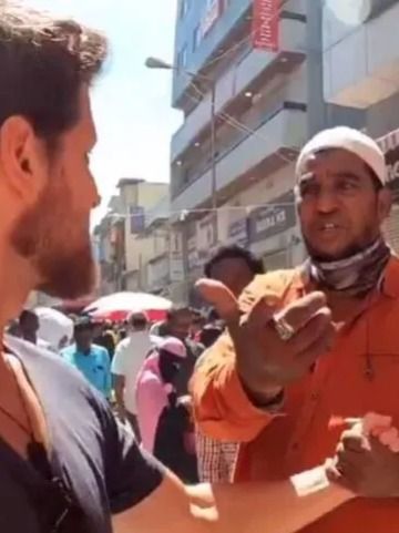 Dutch YouTuber Pedro Mota ‘harassed’ by local shopkeeper in Bengaluru’s Chor Bazaar over ‘Namaskar’ greeting