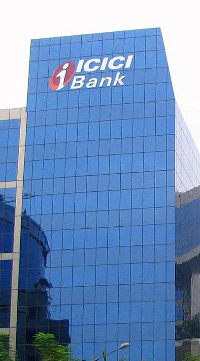 icici bank shares