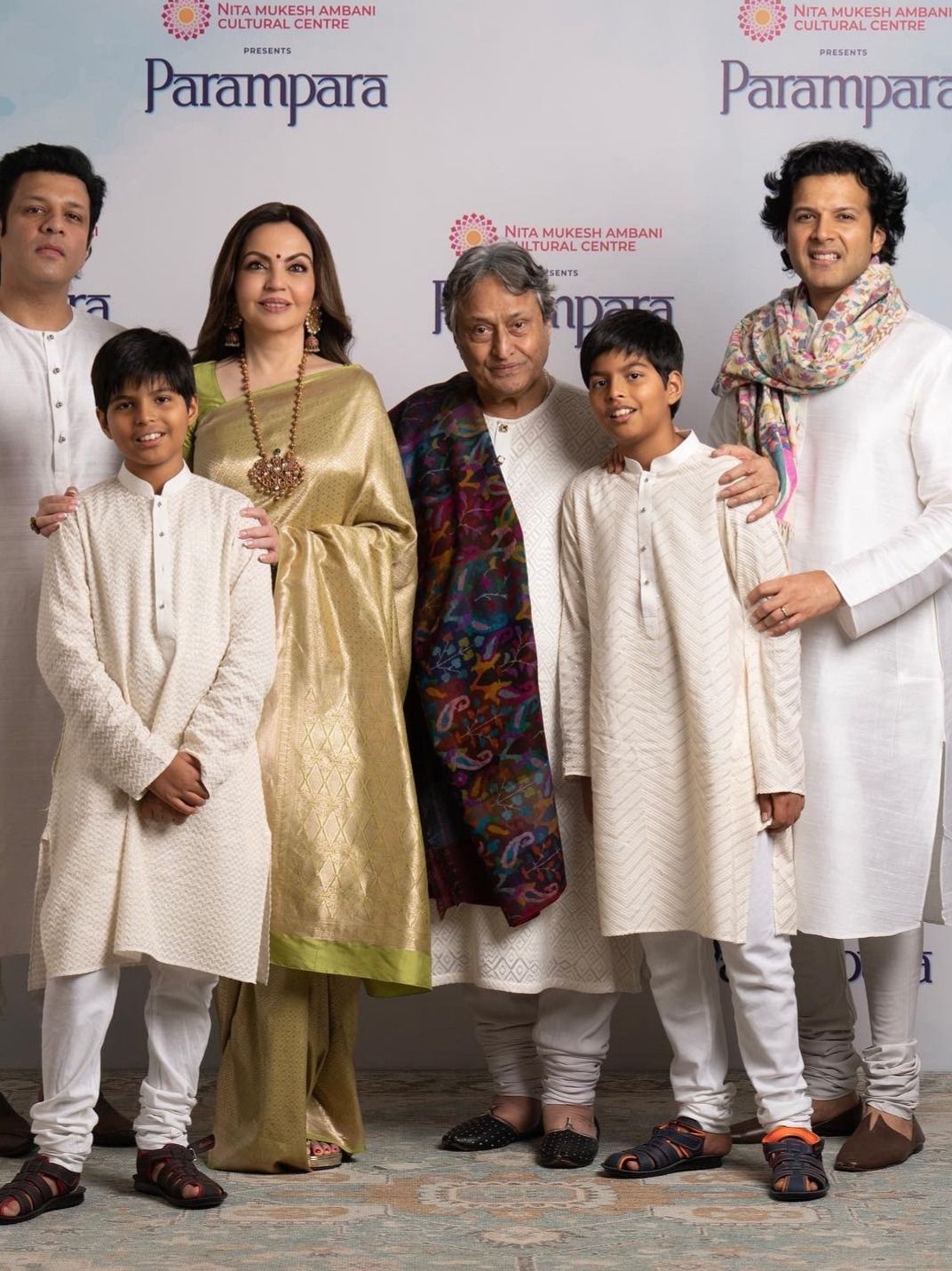 Nita Mukesh Ambani Cultural Centre (NMACC) hosts Guru Purnima musical show ‘Parampara’; tribute paid to Reliance Founder Dhirubhai Ambani at event