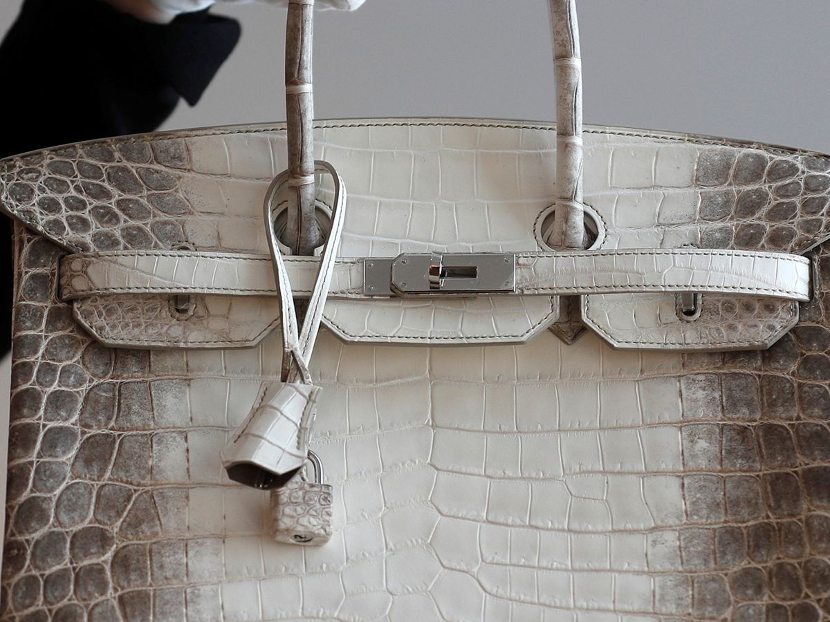 Birkin bag stock market sale