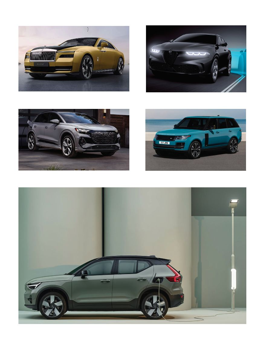 Luxury EV cars