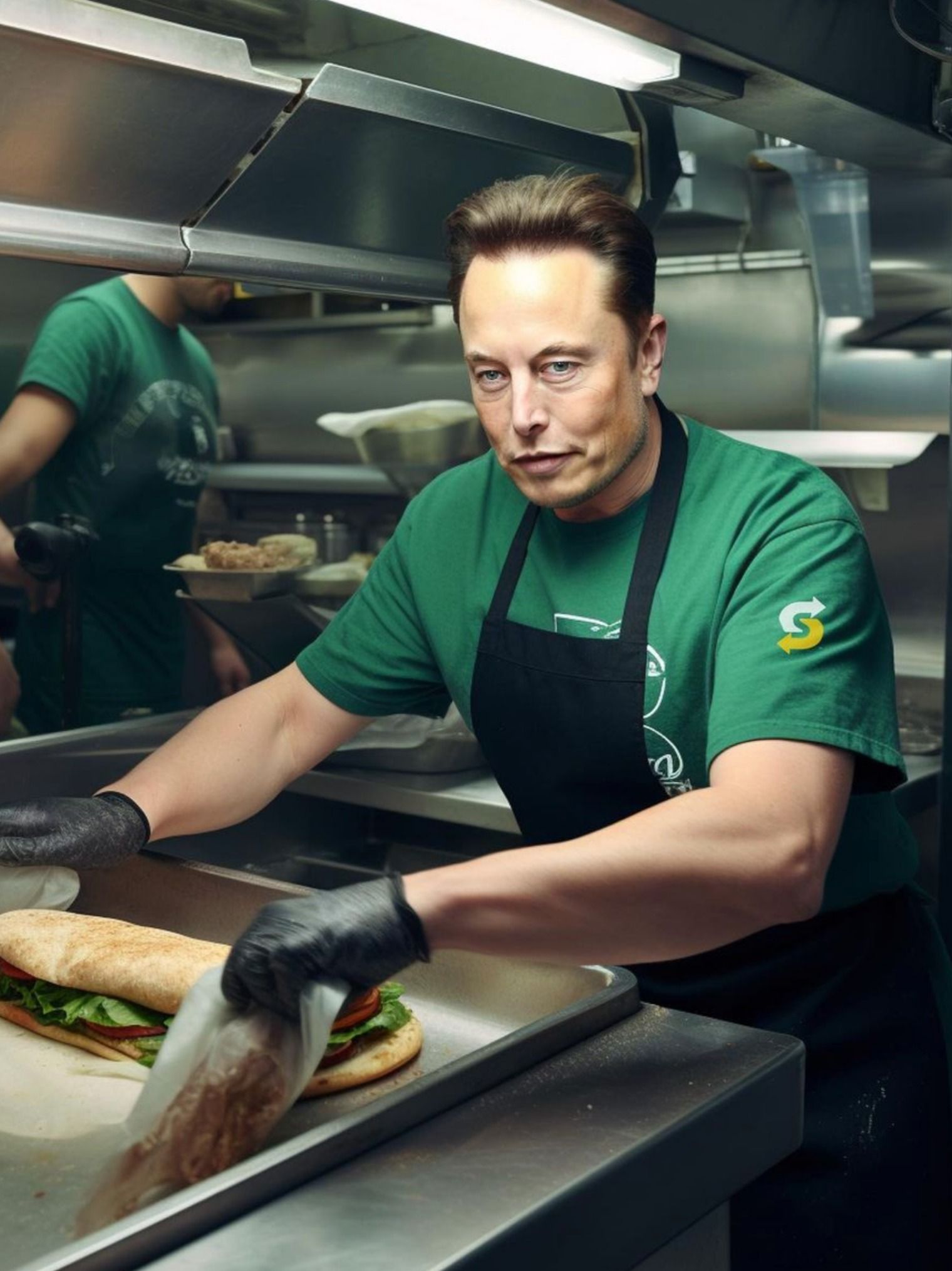 AI images of billionaires Bill Gates, Elon Musk, Jeff Bezos, Mark Zuckerberg as 'Subway artists'