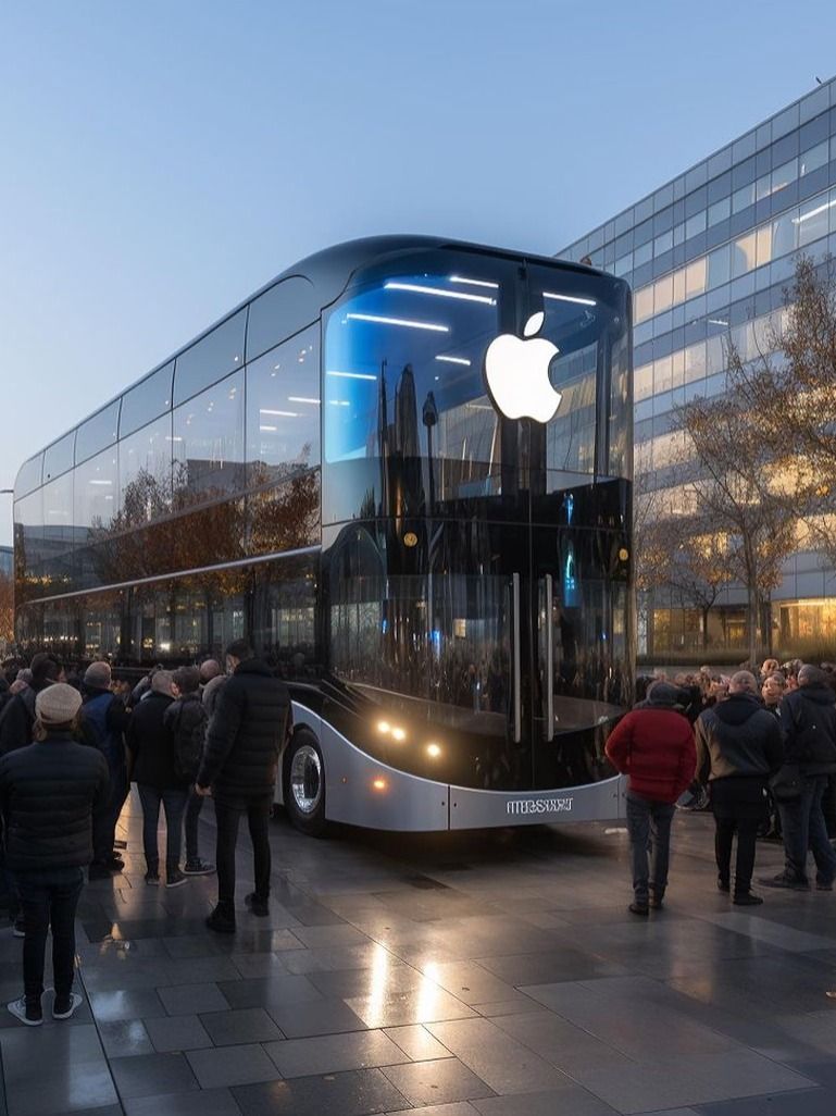 Move over iPhone, Macbook, iPad, AI artist reimagines Apple products in auto, aviation industry. Check out iScooter, iCar to iRickshaw, iBus, iCopter and more