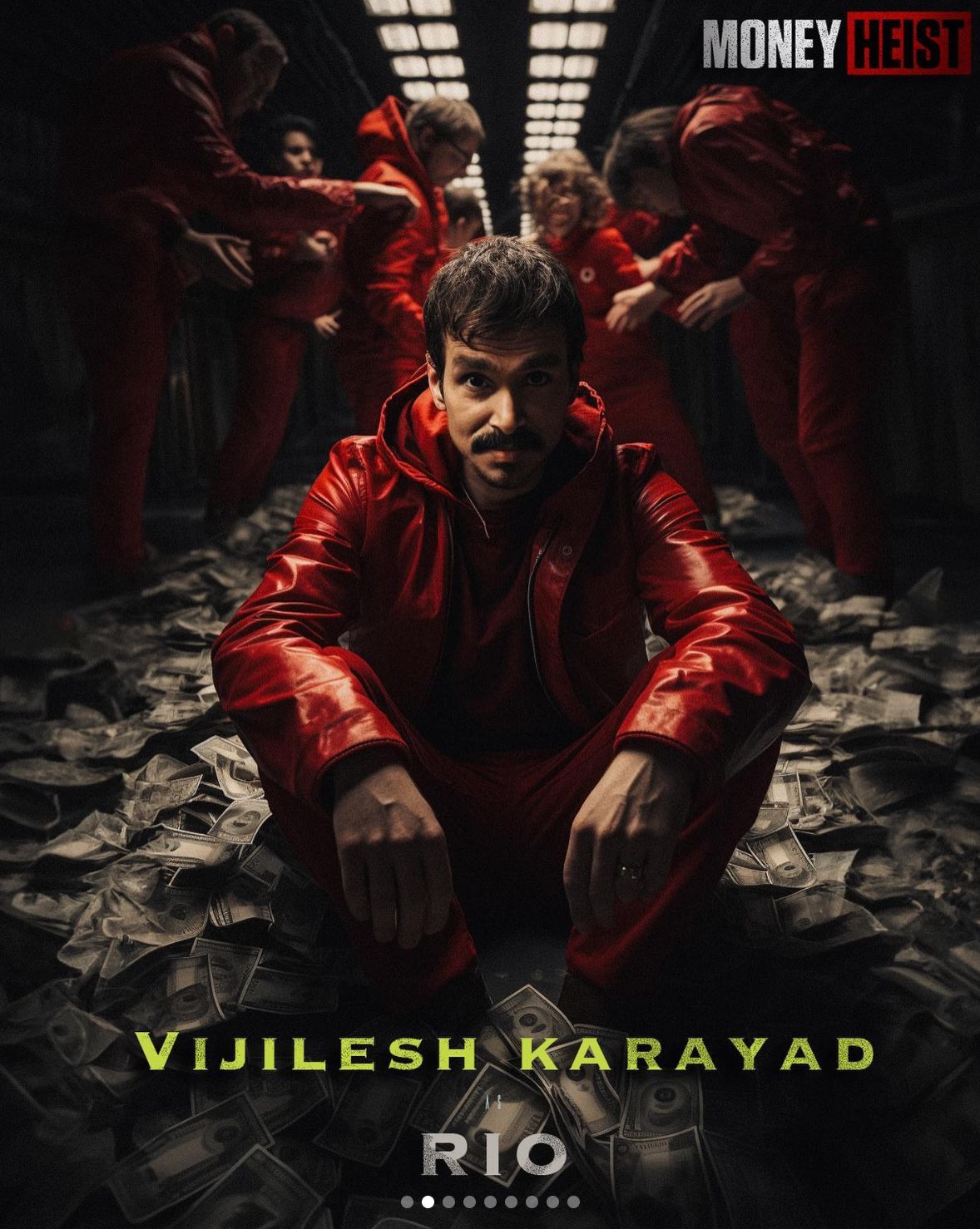 rio money heist netflix