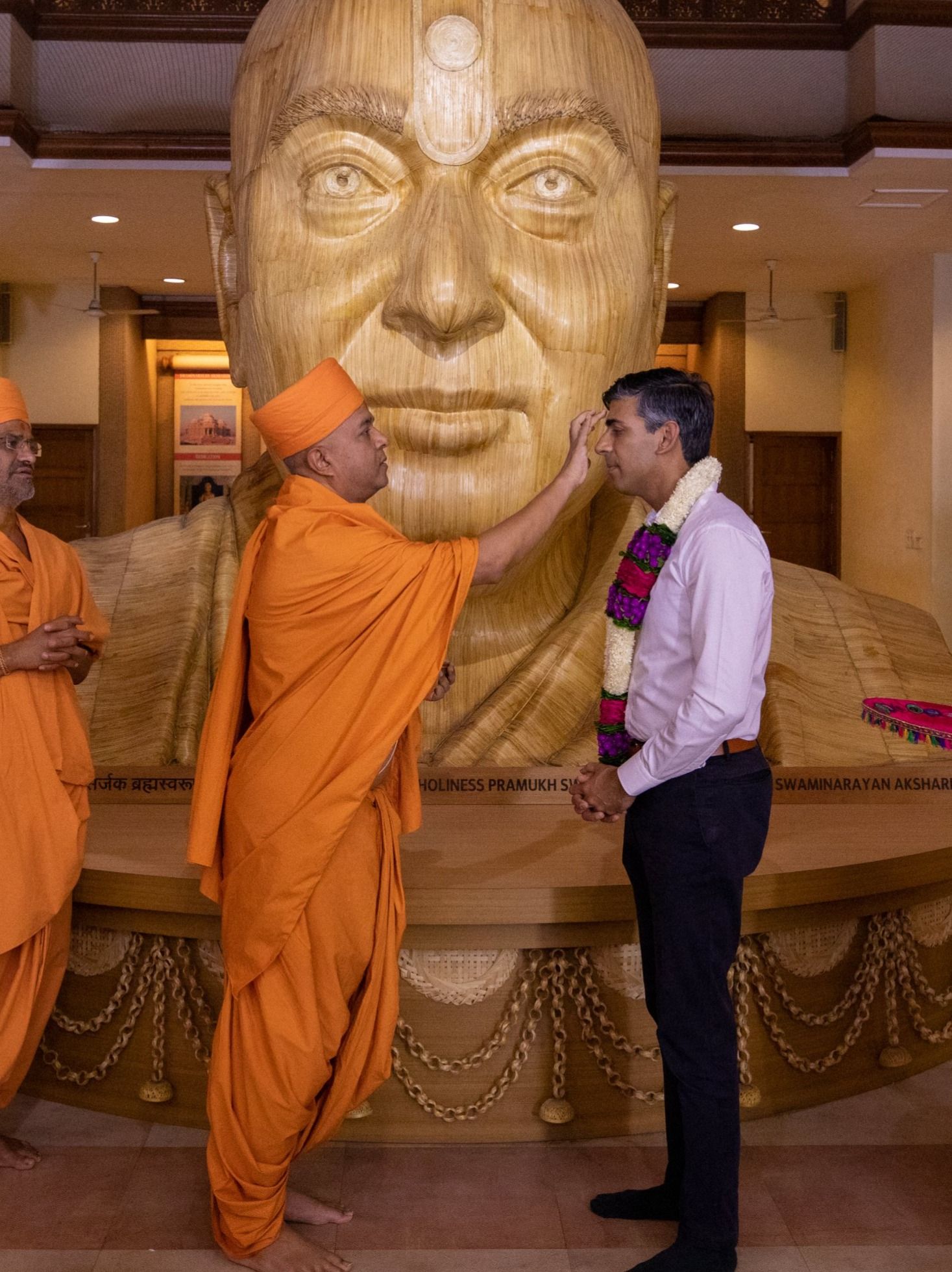Meet Brahmavihari Swami: The guide who introduced Akshardham Temple to Rishi Sunak