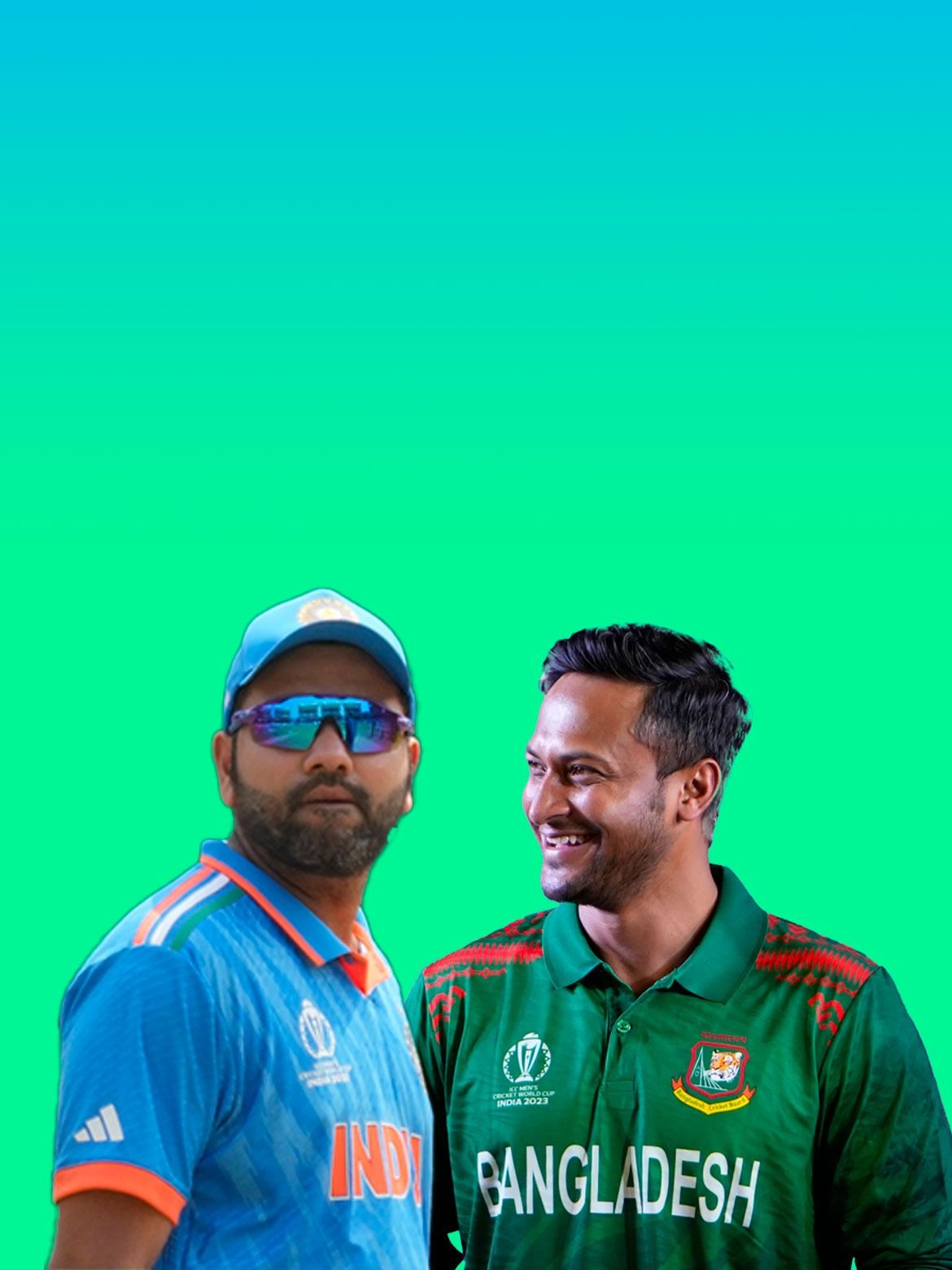 World Cup 2023 match today: Rohit Sharma-led India vs Bangladesh; IND vs BAN World Cup squads, Shakib injury update, toss timings, live streaming details