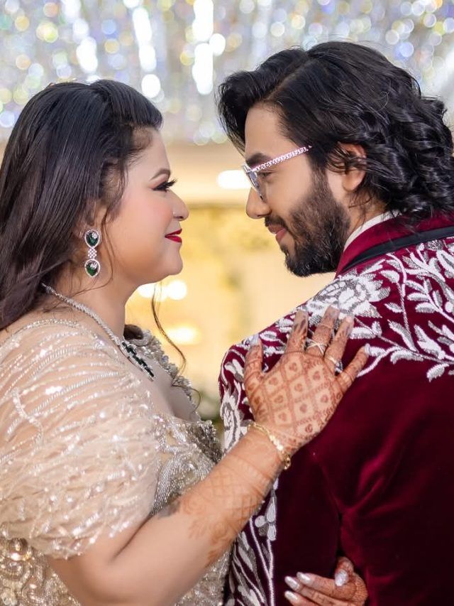 Woman with beauty products