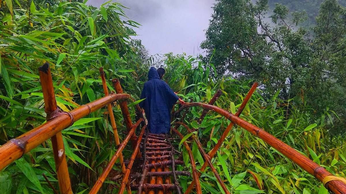 Stairway to Heaven: Meghalaya's Bamboo Trek