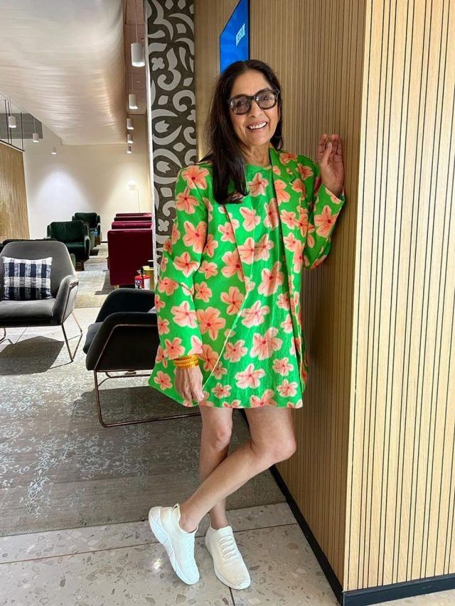 64 में भी किलर है नीना का अंदाज, मिनी ड्रेस में देख यूजर्स बोले- उम्र घट रही?