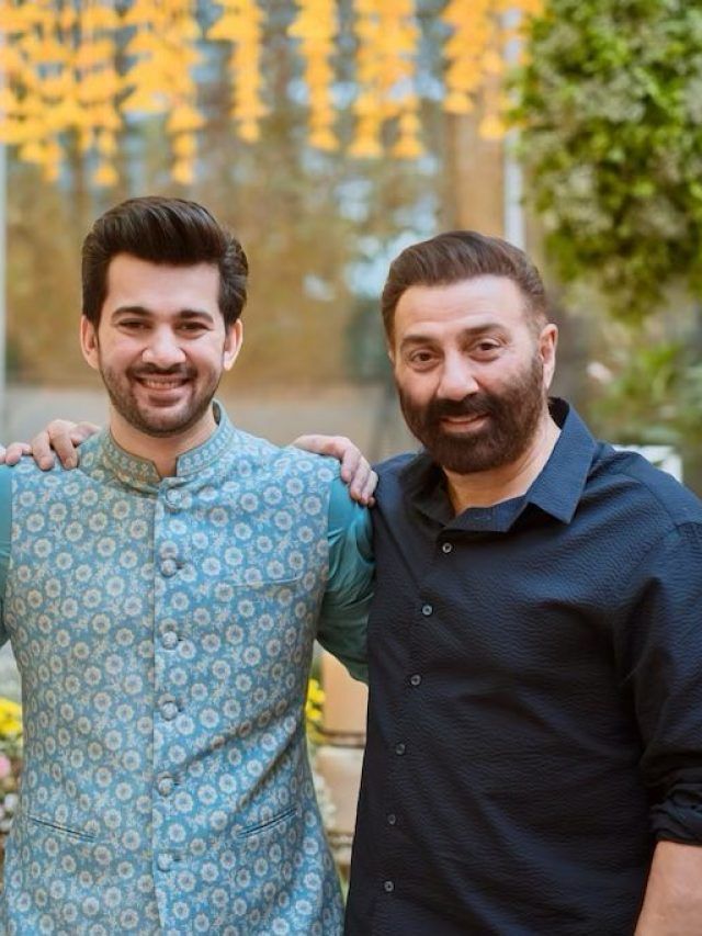 Karan Deol’s pre-wedding celebration: Sunny Deol dances at son’s Roka Ceremony before Gadar 2's release. From Karan’s fiancée Drisha Acharya to their mehendi, haldi, wedding, reception, know details