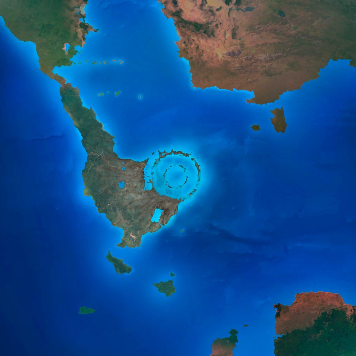 Chicxulub crater map be3ef2e e1632210648786